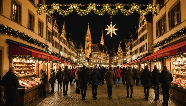 Découverte des marchés de noël à strasbourg : une expérience enchantée